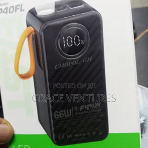 40000mah Fast Charging Powerbank (Dual USB Output).