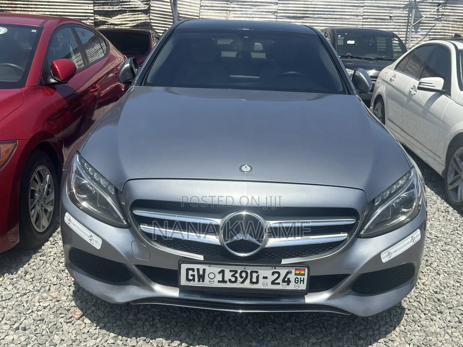 Mercedes-Benz C300 Luxury 4Matic Sedan AWD (2.0L 4cyl 7A) 2016 Gray