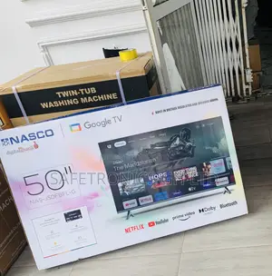 Newly Bulky • Smart Uhd Android 50 Inch Frameless Led Nasco TV