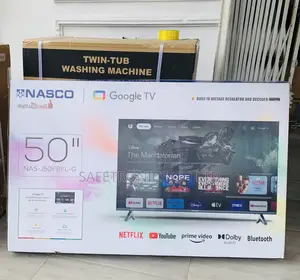 Newly Bulky • Smart Uhd Android 50 Inch Frameless Led Nasco TV