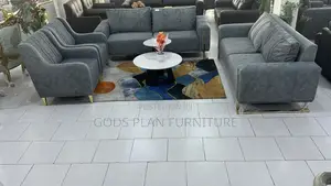 Living Room Sofa Set (3+3+1+1)
