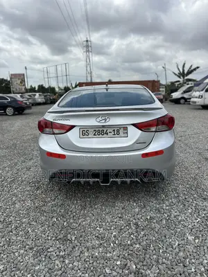 Hyundai Elantra Limited 2012 Silver