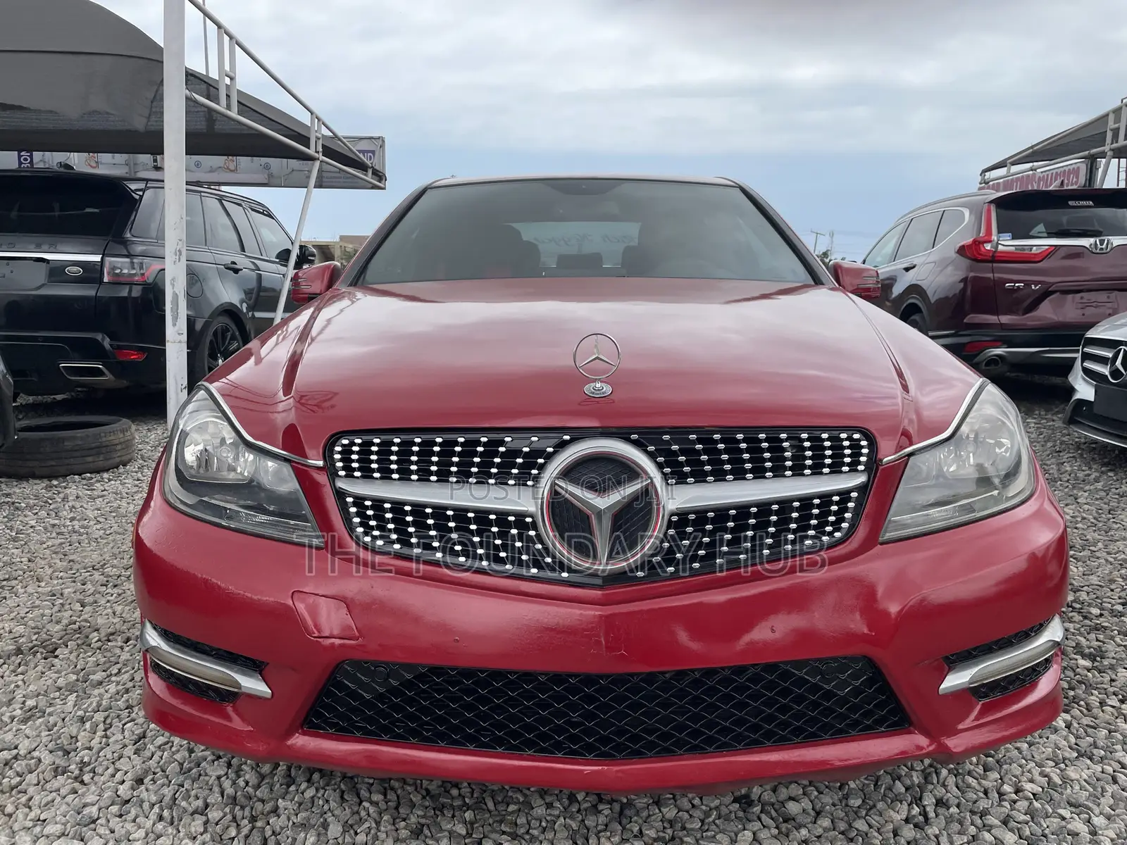 Mercedes-Benz C250 2014 Red