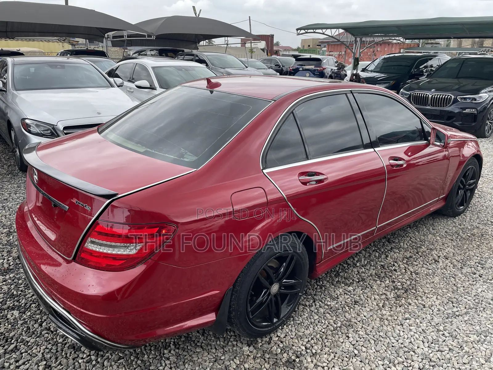 Mercedes-Benz C250 2014 Red