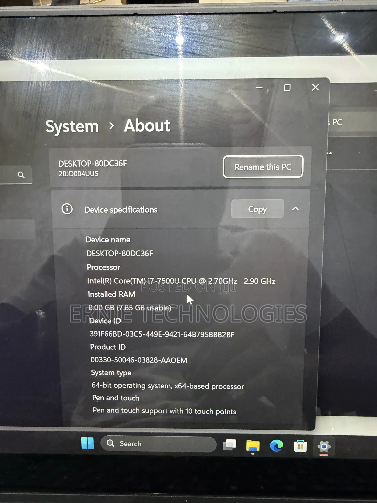 Laptop Lenovo ThinkPad X1 Yoga 8GB Intel Core i7 SSD 256GB