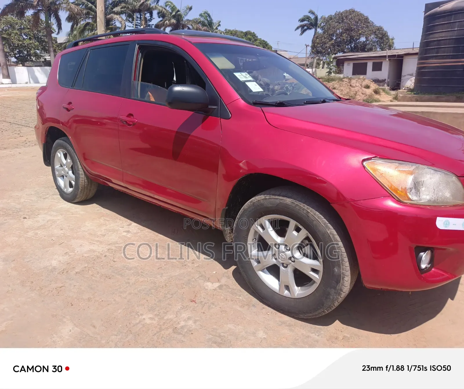 Toyota RAV4 2008 Red