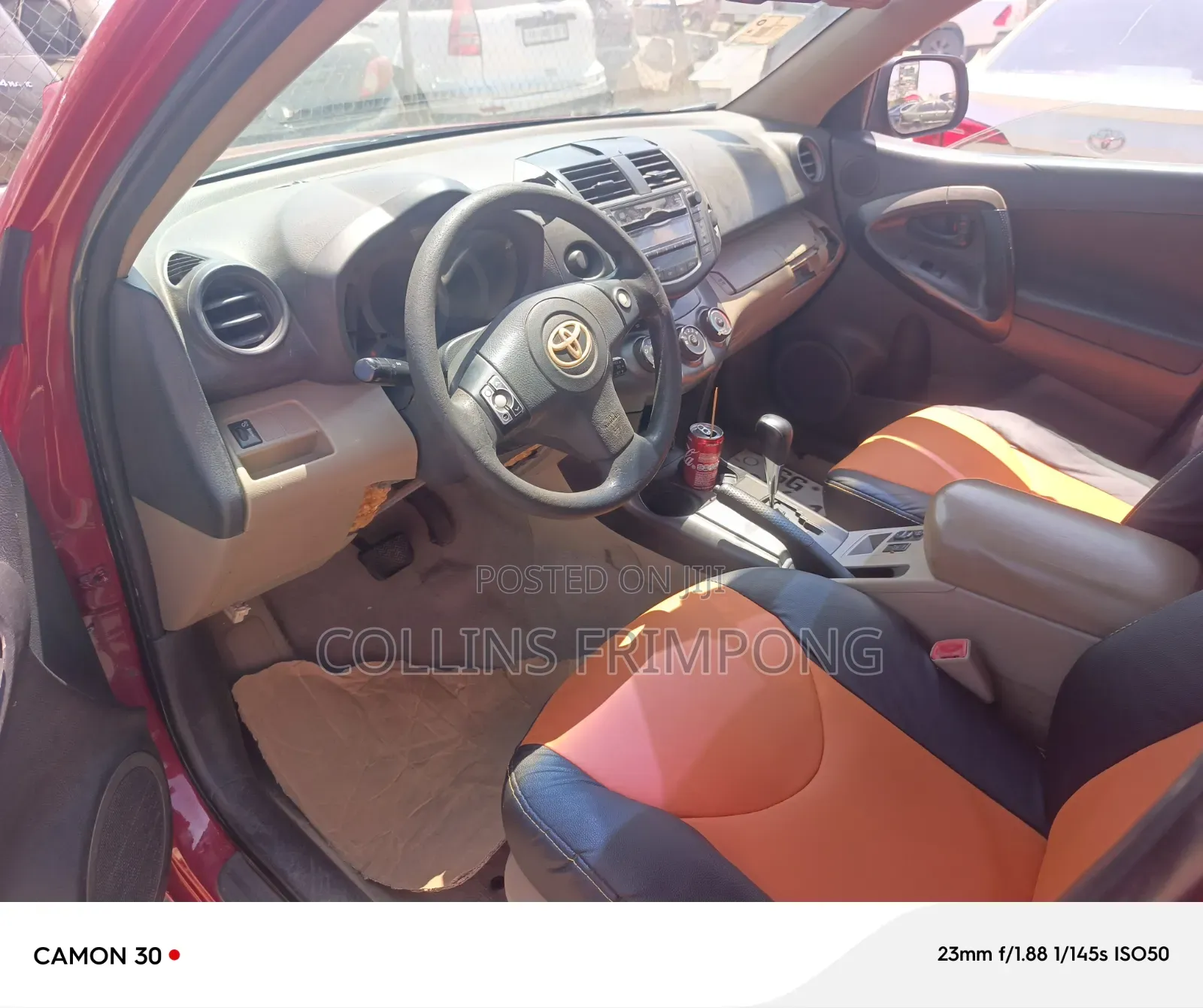 Toyota RAV4 2008 Red