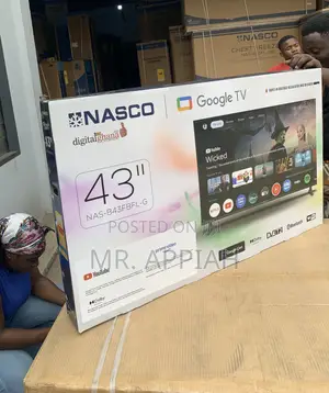 Super Classic Nasco 43” Smart Satellite Television 