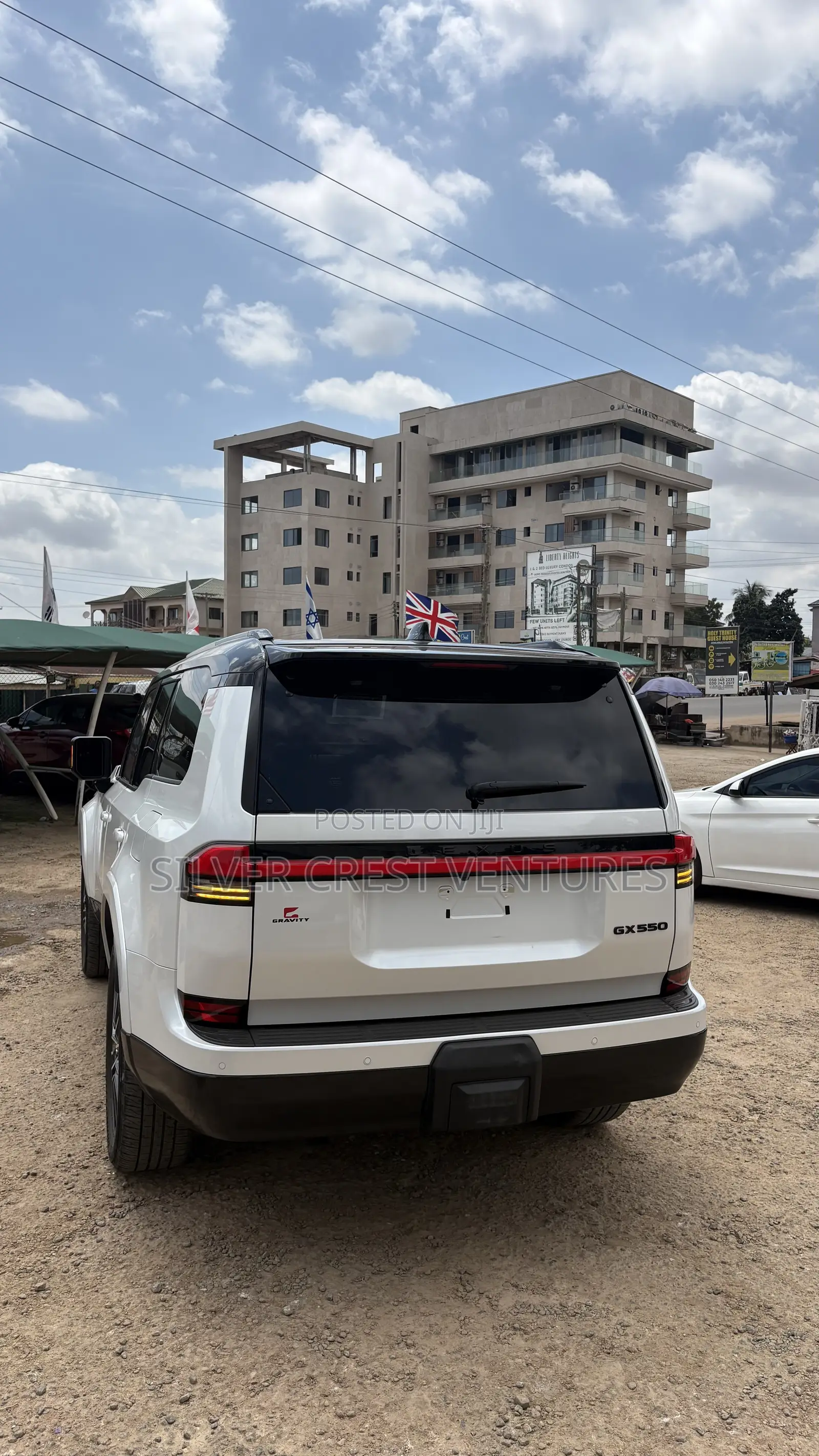 Lexus GX 550 Overtrail 2024 White