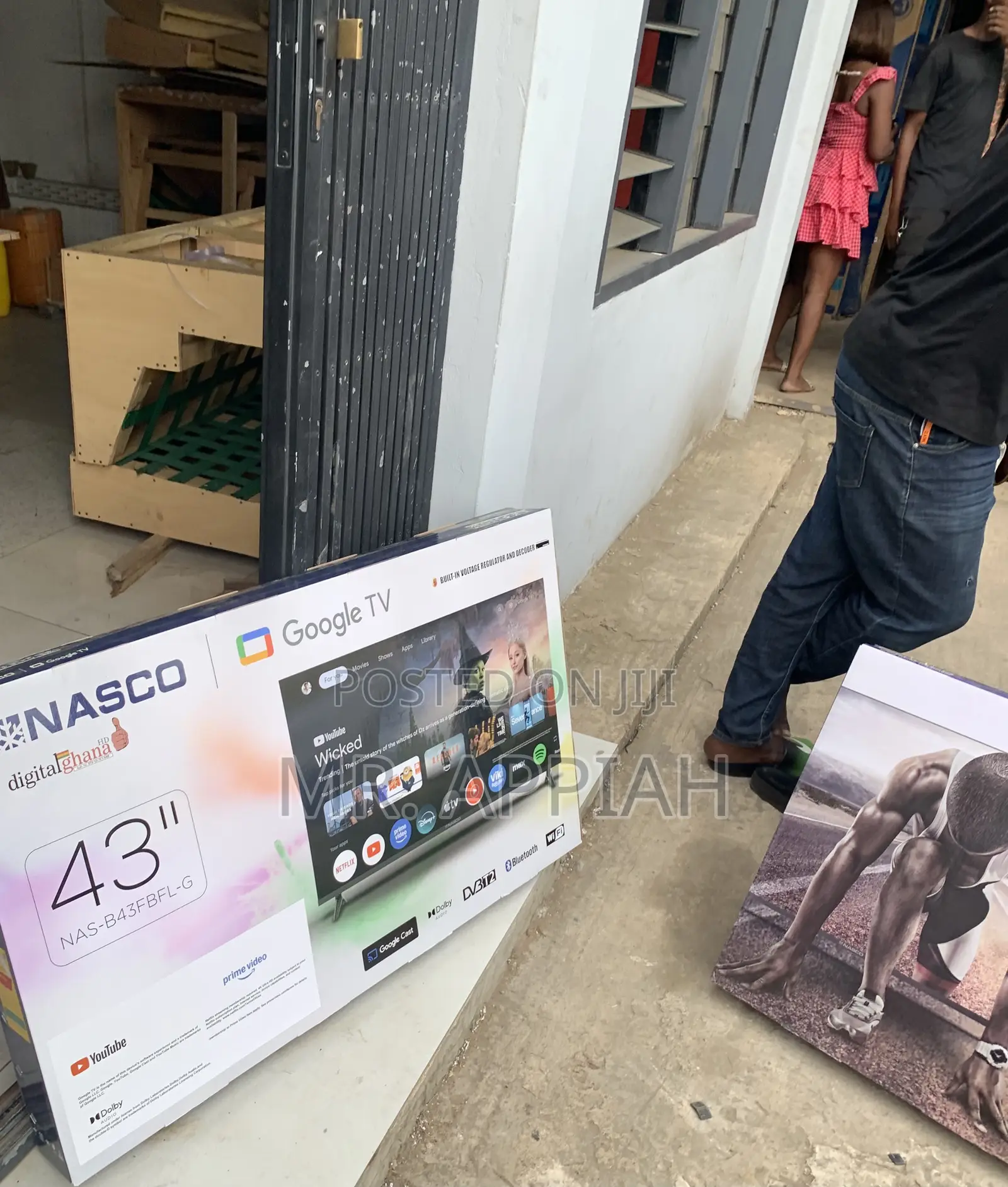 Choose Premium Nasco 43” Full Hd Smart Satellite TV 