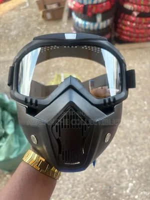 Detachable Motor/Tricycle Goggles-Full Face Shield With Anti Fog