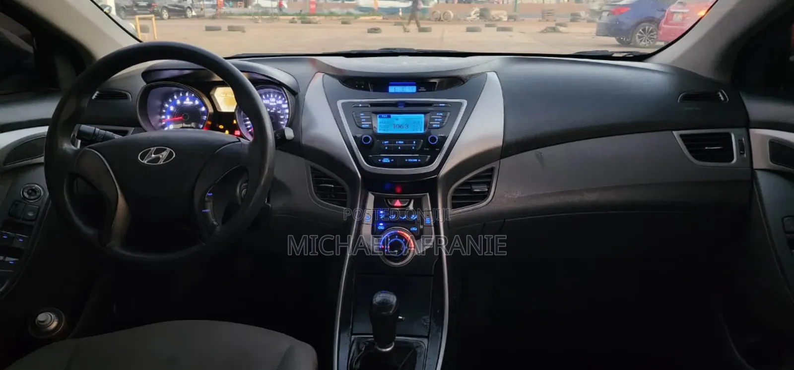 Hyundai Elantra SE 4dr Sedan (1.8L 4cyl 6A) 2014 Gray