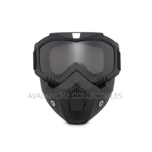 Detachable Motor/Tricycle Goggles-Full Face Shield With Anti Fog