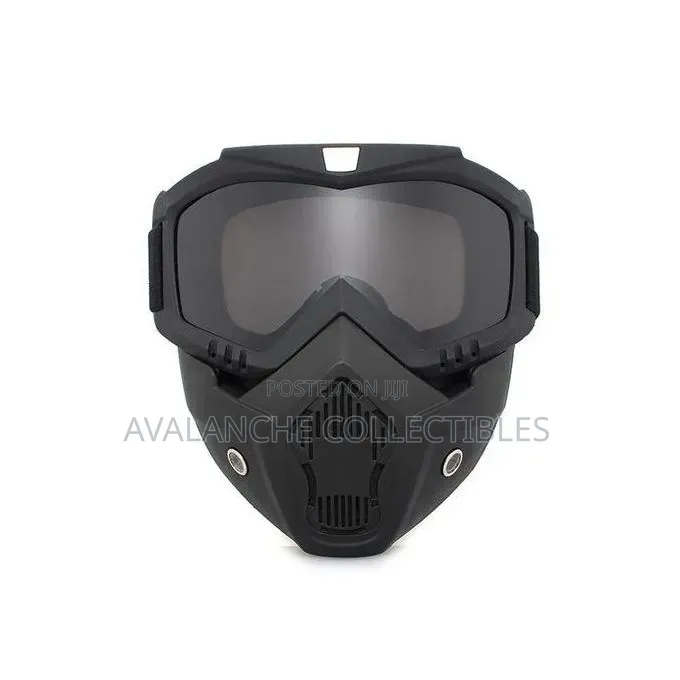 Detachable Motor/Tricycle Goggles-Full Face Shield With Anti Fog