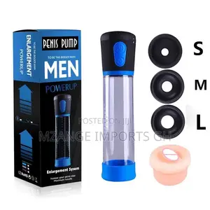 Manual and Rechargeable Penis Pump Male Vitality Sex Toys