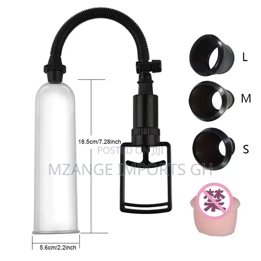 Manual and Rechargeable Penis Pump Male Vitality Sex Toys
