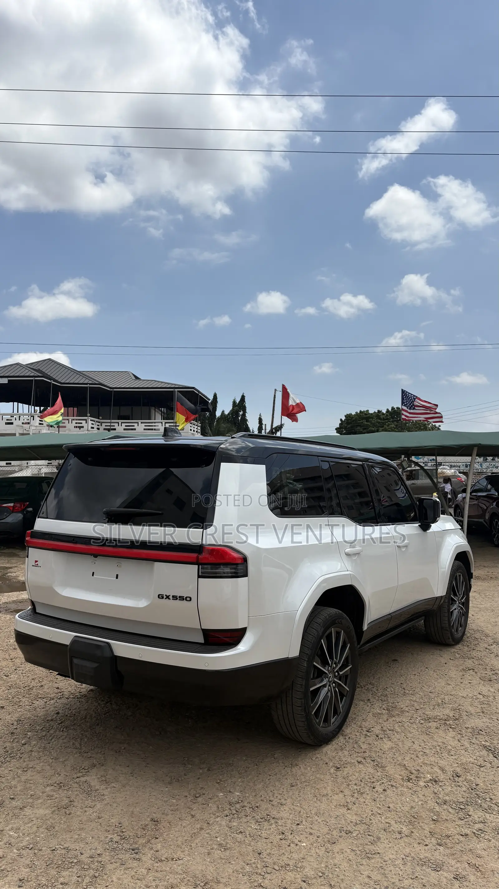 Lexus GX 550 Overtrail 2024 White