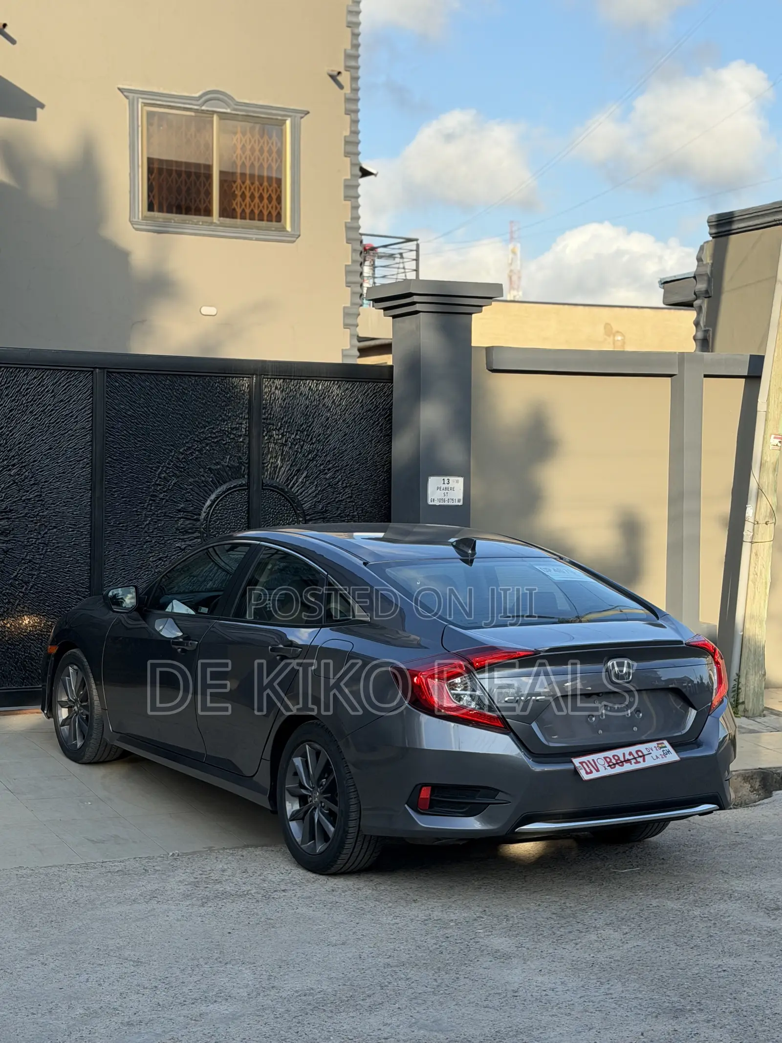 Honda Civic EX Sedan 2020 Gray