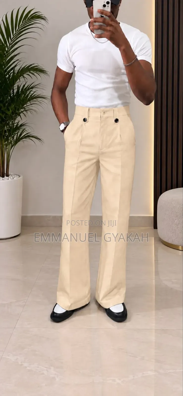 Classic Mature Men’s Trousers