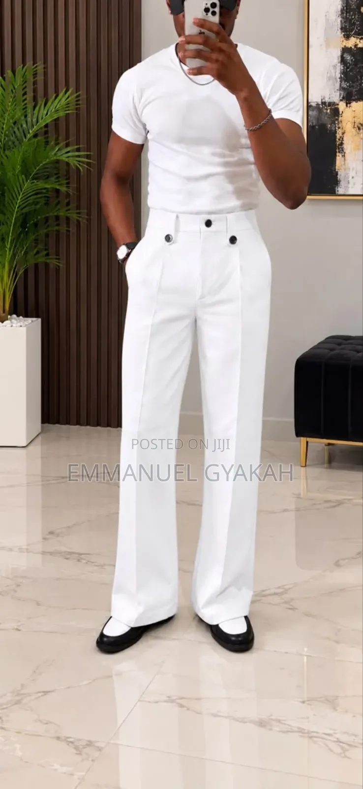Classic Mature Men’s Trousers