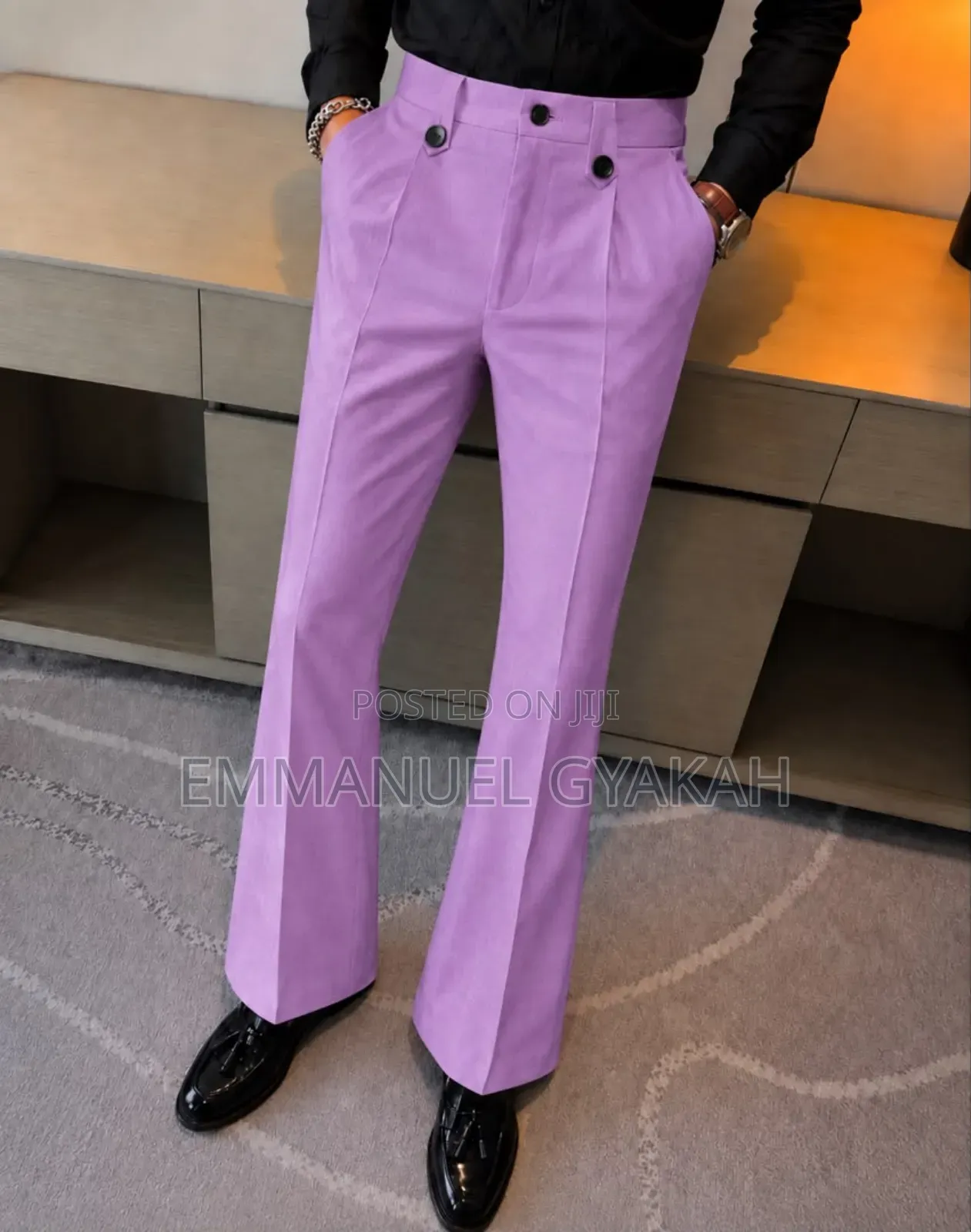 Classic Mature Men’s Trousers