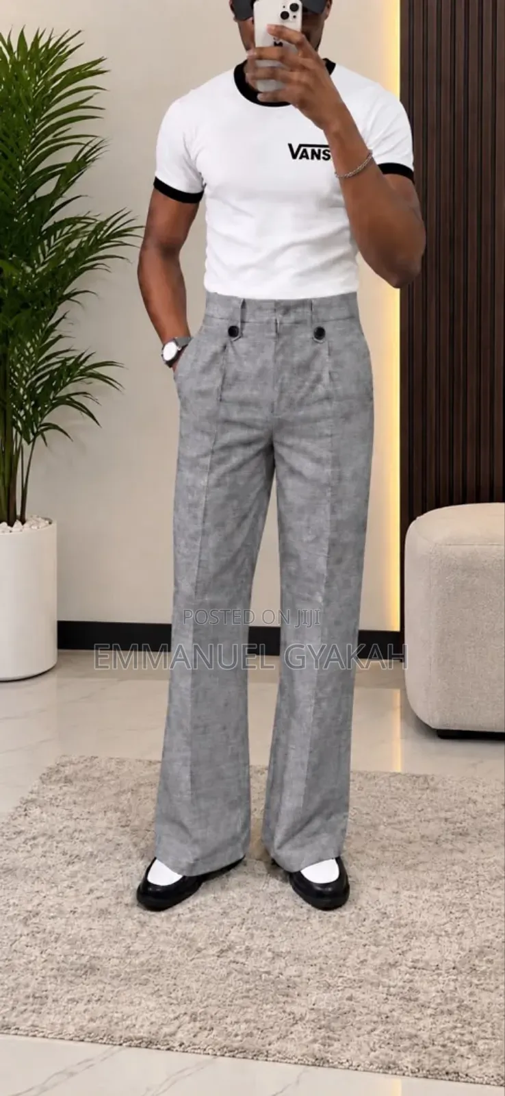 Classic Mature Men’s Trousers