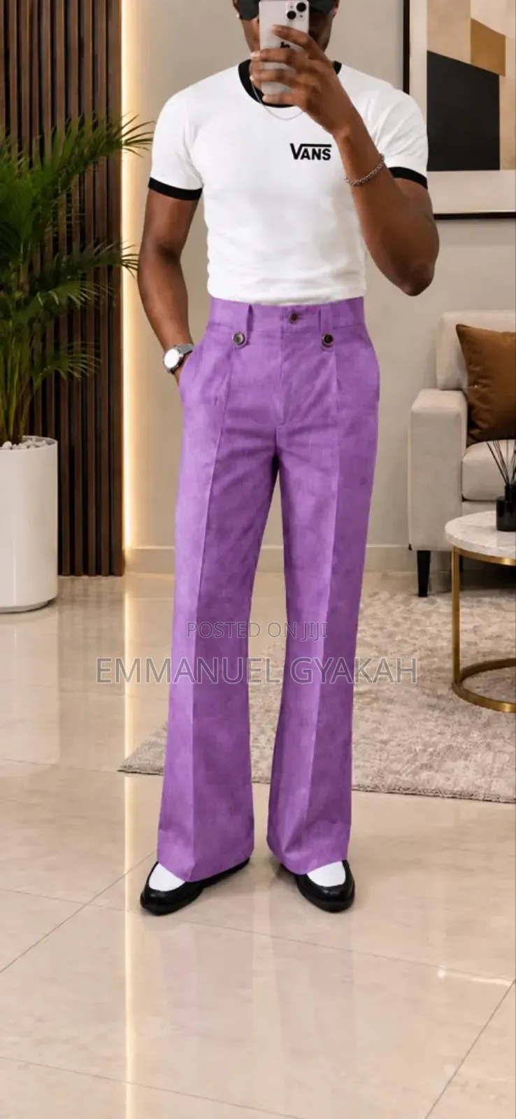 Classic Mature Men’s Trousers