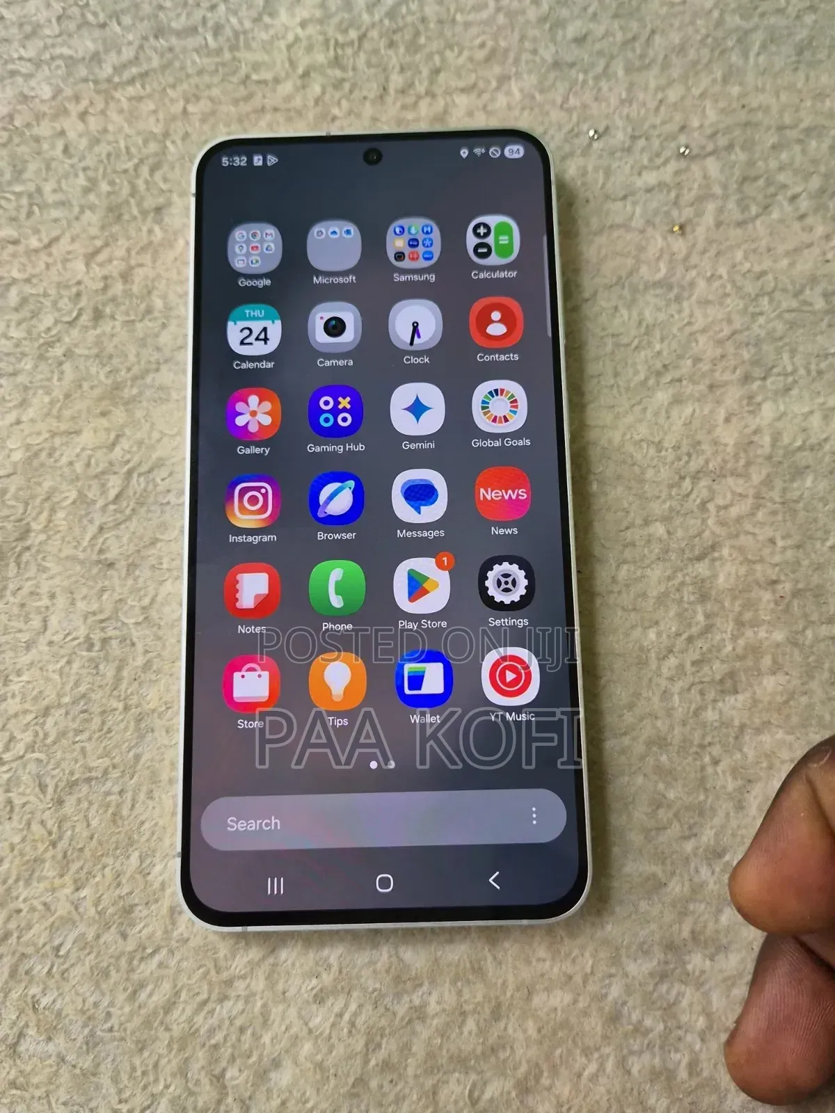 New Samsung Galaxy S25 FE 128 GB White