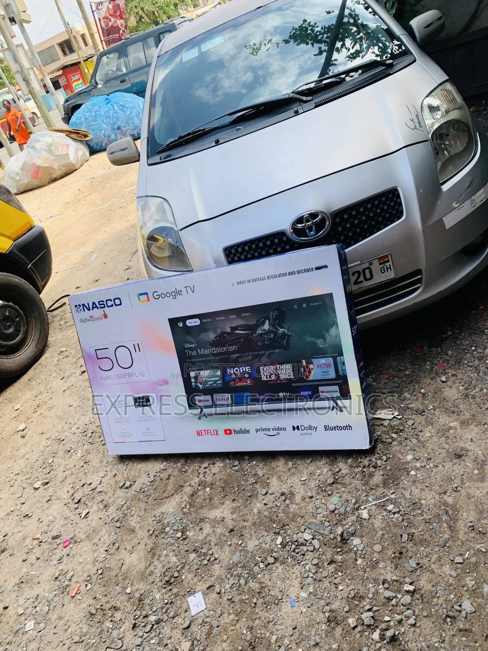 Nasco 50” Uhd Smart Flat Vidaa-Nas-H50fs-Vid Television