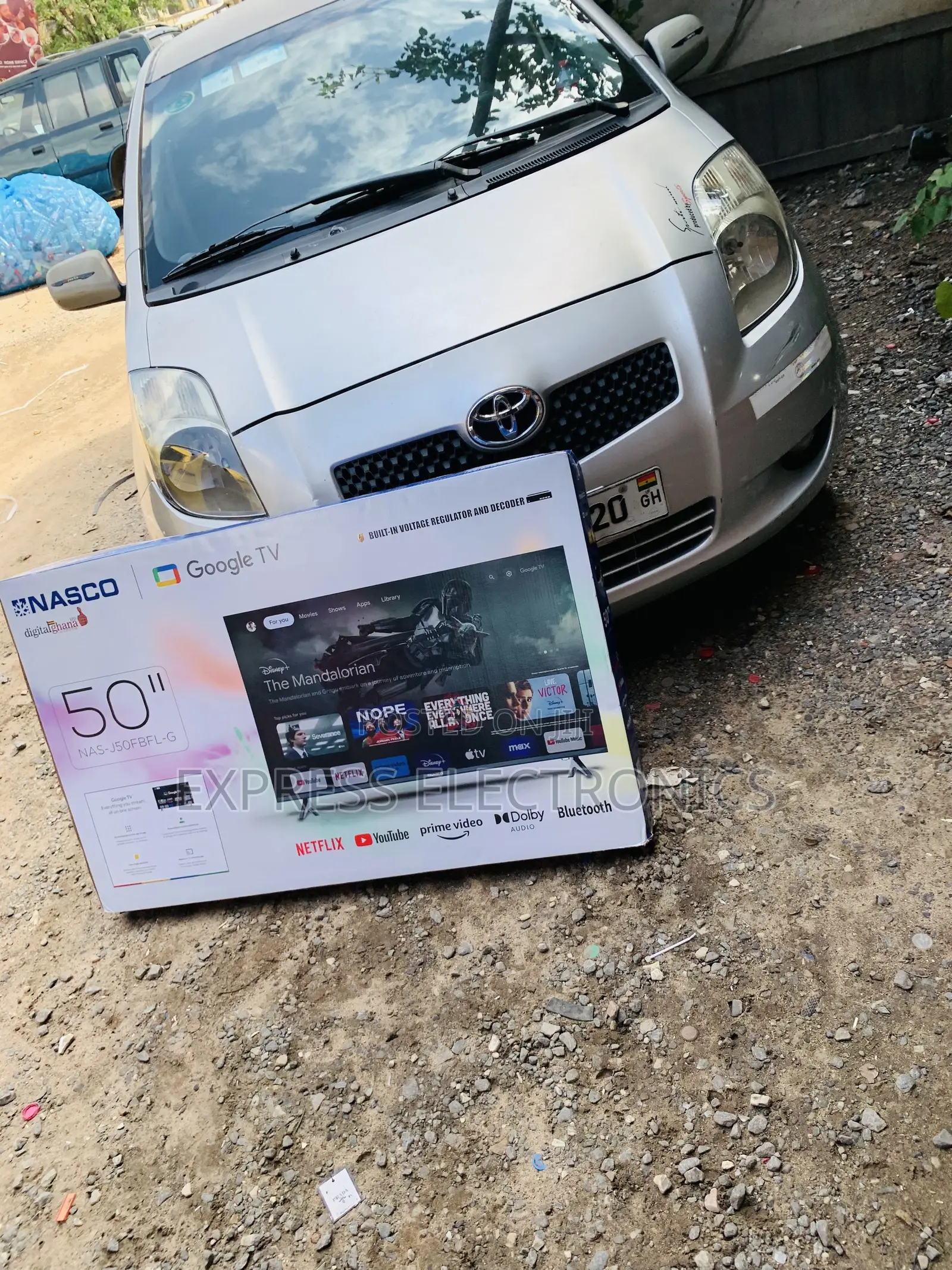 Nasco 50” Uhd Smart Flat Vidaa-Nas-H50fs-Vid Television