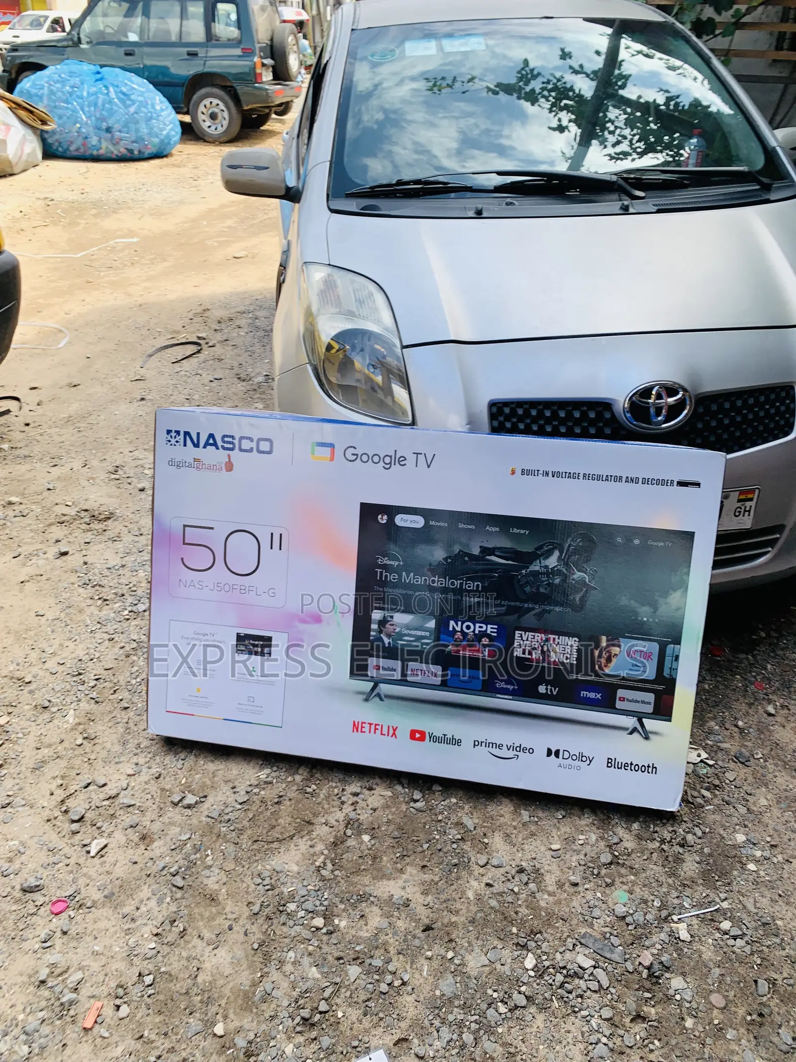 Ultra High Nasco 50” Uhd Smart Flat Vidaa-Nas-H50fs-Vid Television