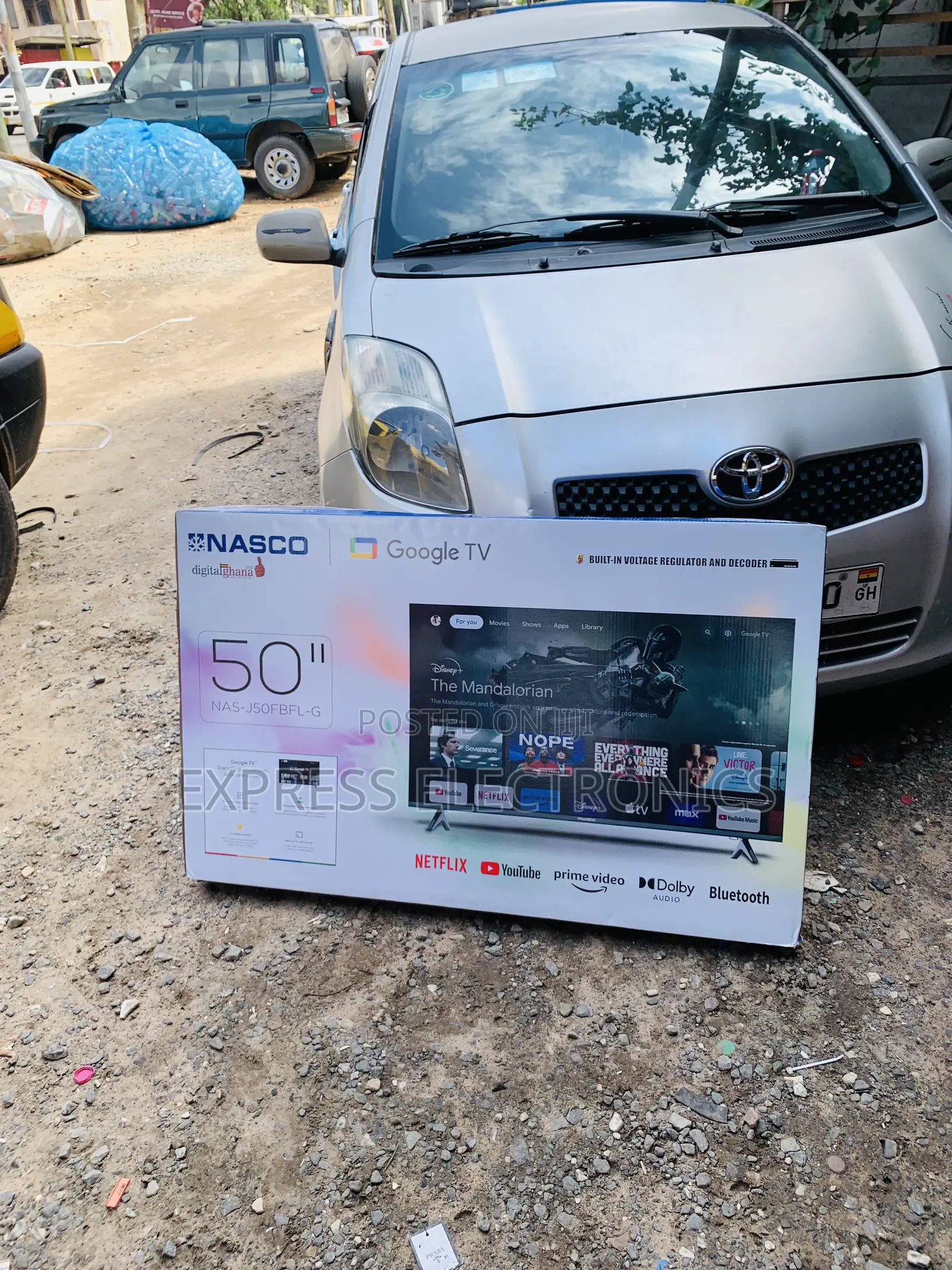 Ultra High Nasco 50” Uhd Smart Flat Vidaa-Nas-H50fs-Vid Television