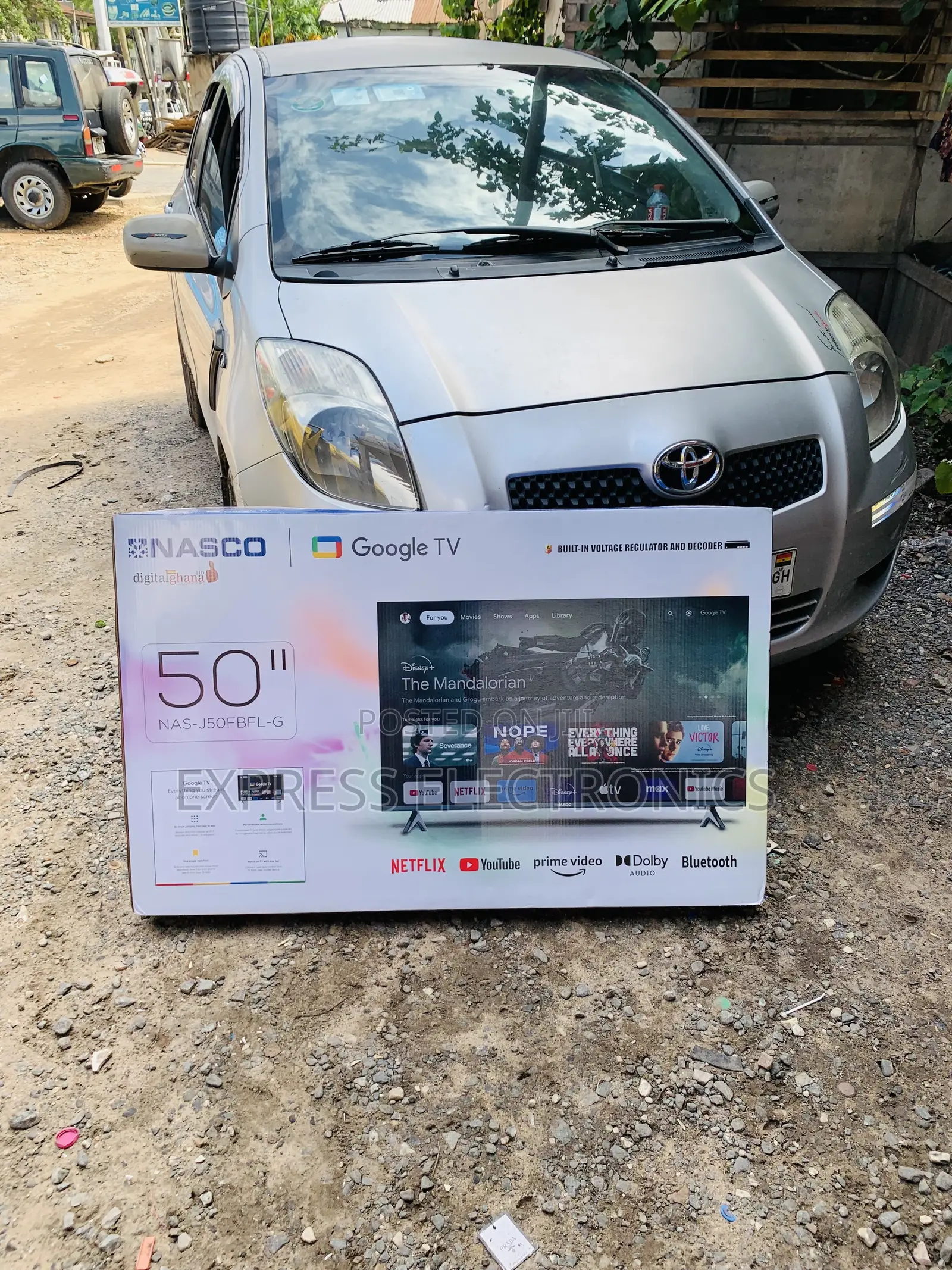 Limited Stock Nasco 50” Uhd Smart Flat Vidaa-Nas-H50fs-Vid Television