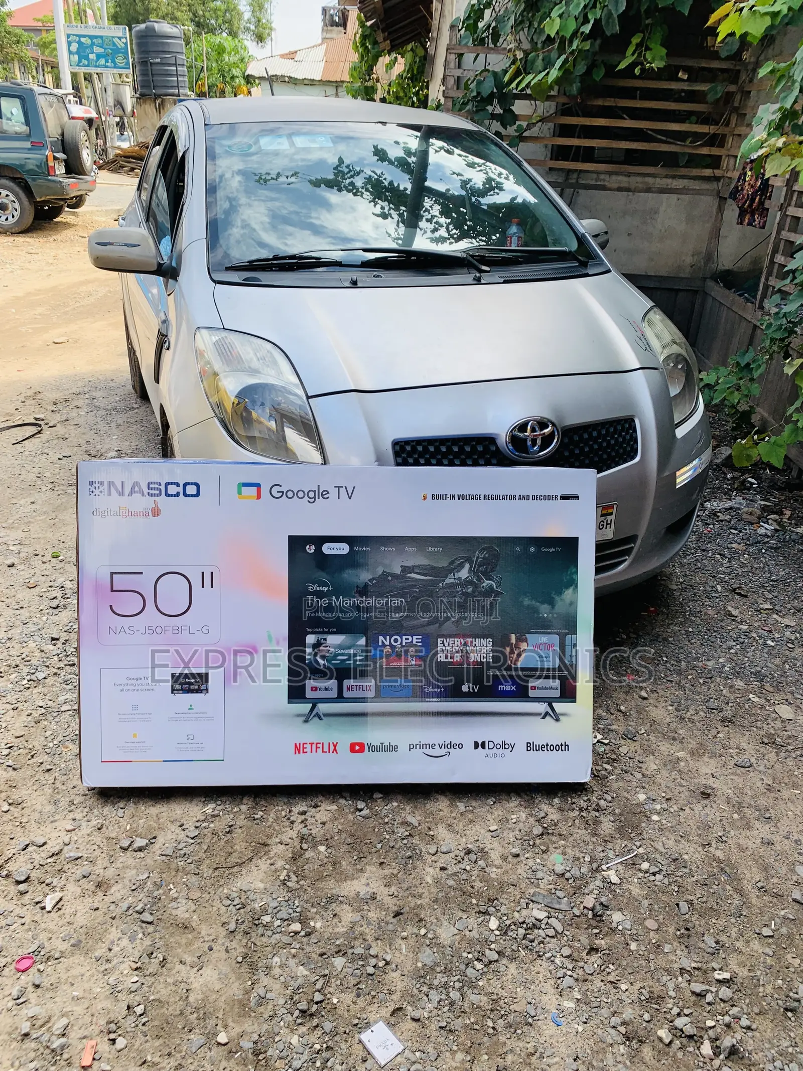 Limited Stock Nasco 50” Uhd Smart Flat Vidaa-Nas-H50fs-Vid Television