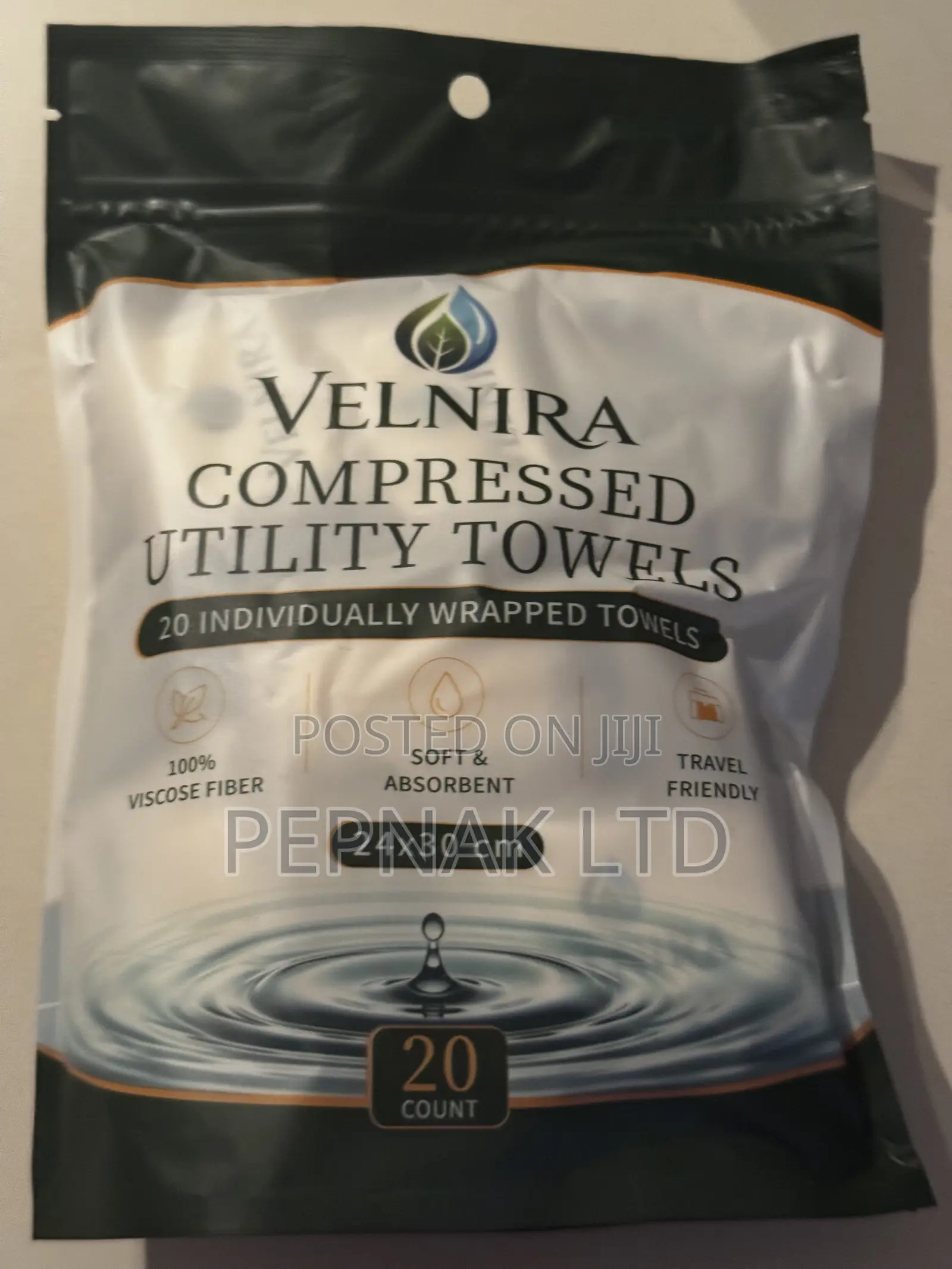 VELNIRA Premium Extra Thick Compressed Towels (20pcs/Pack)