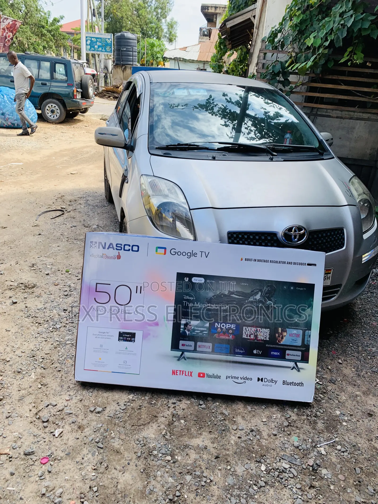 Very Cool Price Nasco 50” Uhd Smart Flat Vidaa-Nas-H50fs-Vid TV