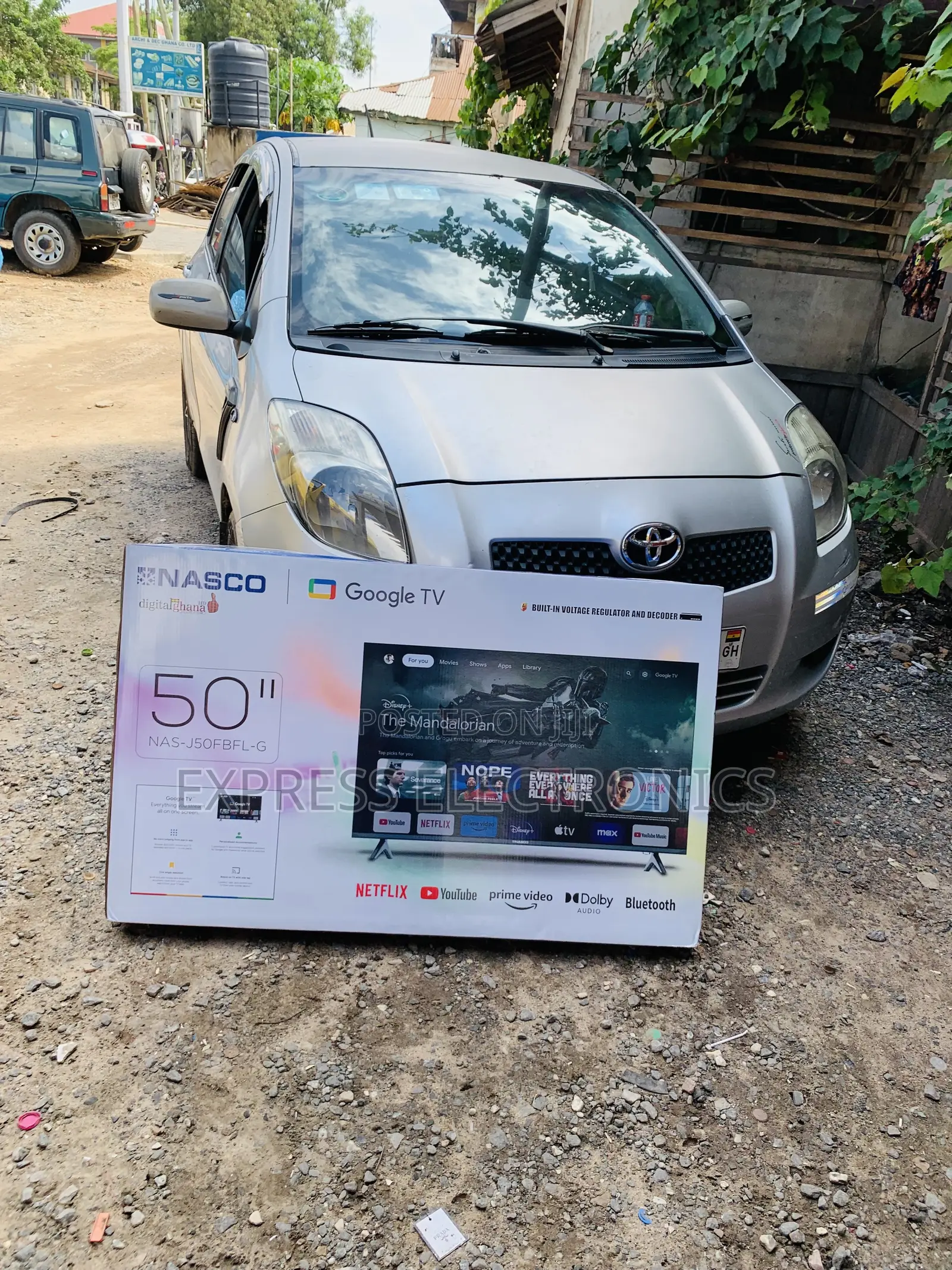 Very Cool Price Nasco 50” Uhd Smart Flat Vidaa-Nas-H50fs-Vid TV