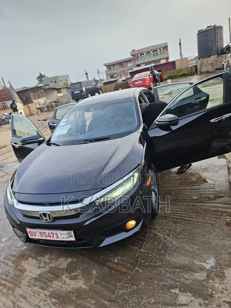 Honda Civic Touring Sedan 2018 Black