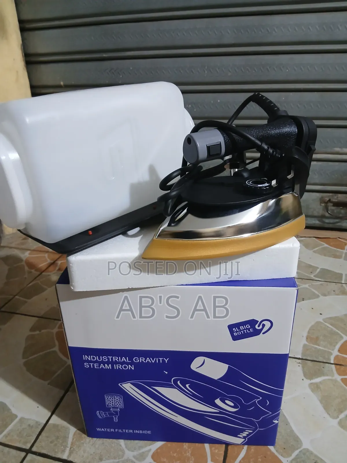 Industrial Gravity Steam Iron