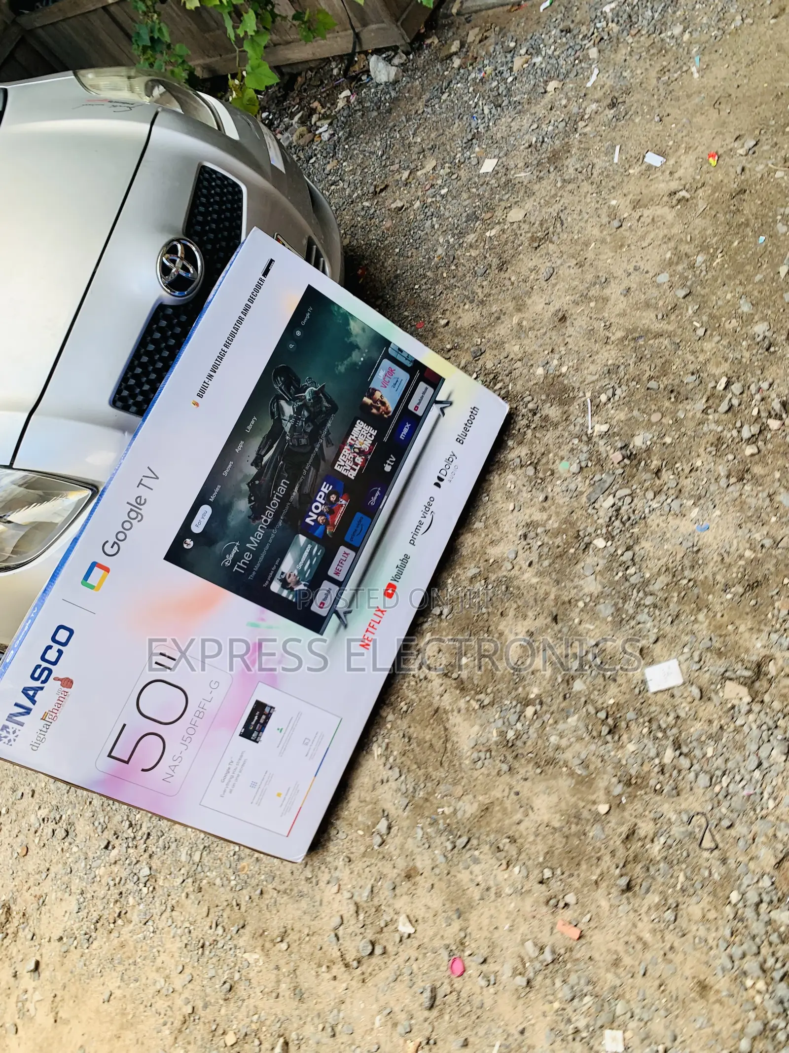 Text Us for Nasco 50” Uhd Smart Flat Vidaa-Nas-H50fs-Vid Television