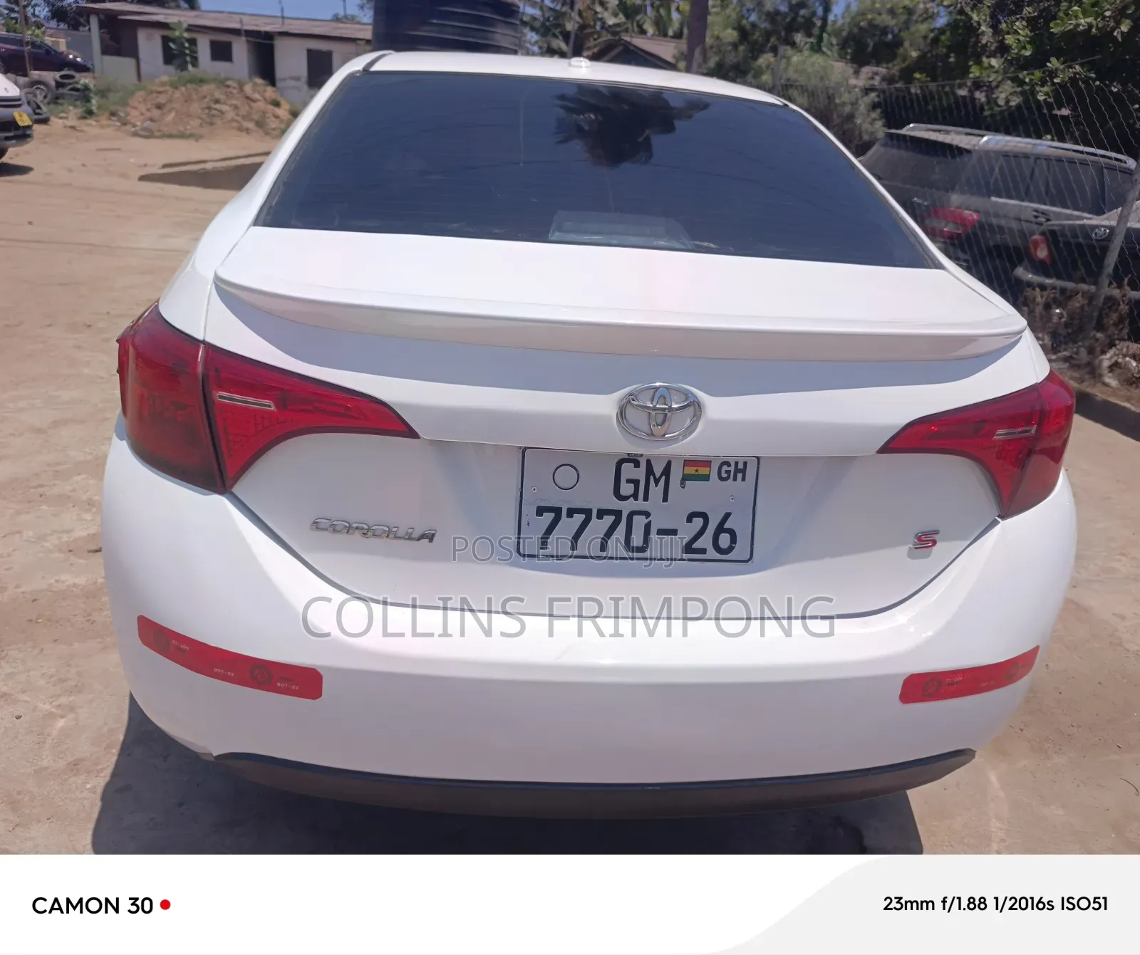 Toyota Corolla 2019 White