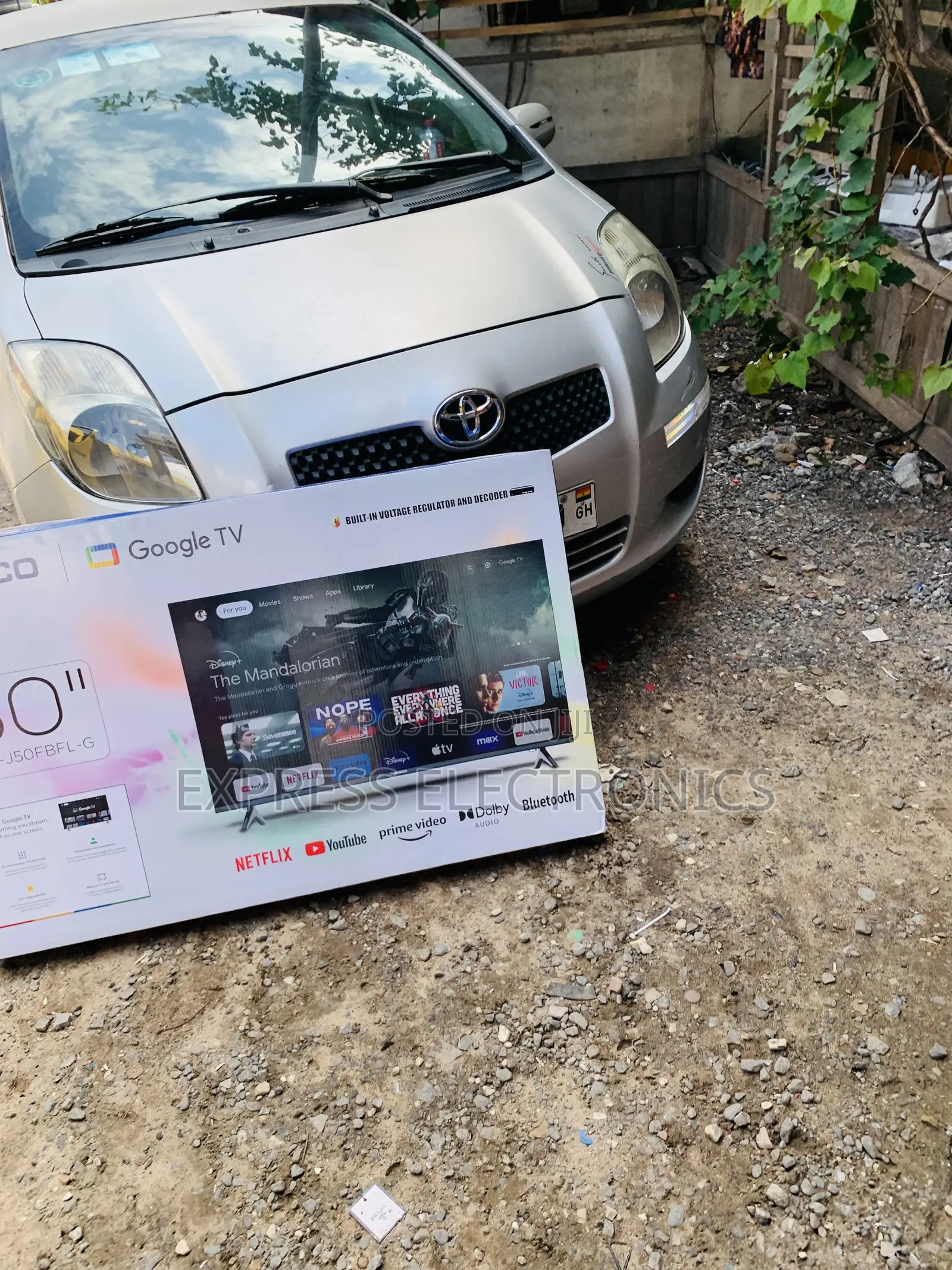 Ultra Modern Nasco 50” Uhd Smart Flat Vidaa-Nas-H50fs-Vid Television