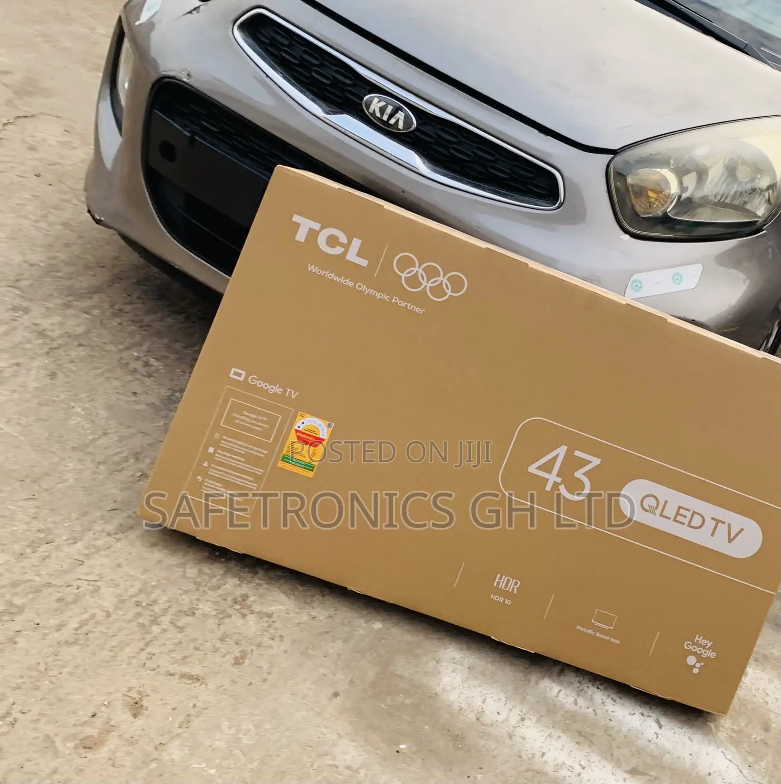 Bag Away TCL Qled 43 Inch Android Frameless * TV