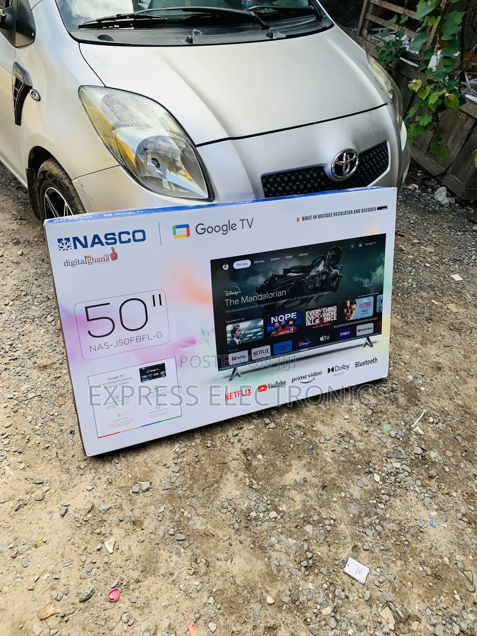 High Quality Nasco 50′′ UHD Digital Satellite Smart Television