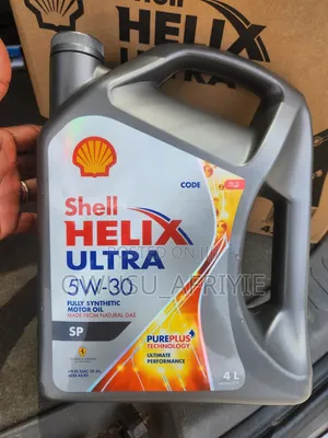 Shell Helix 5w-30 Fully Synthetic Engine Oil.