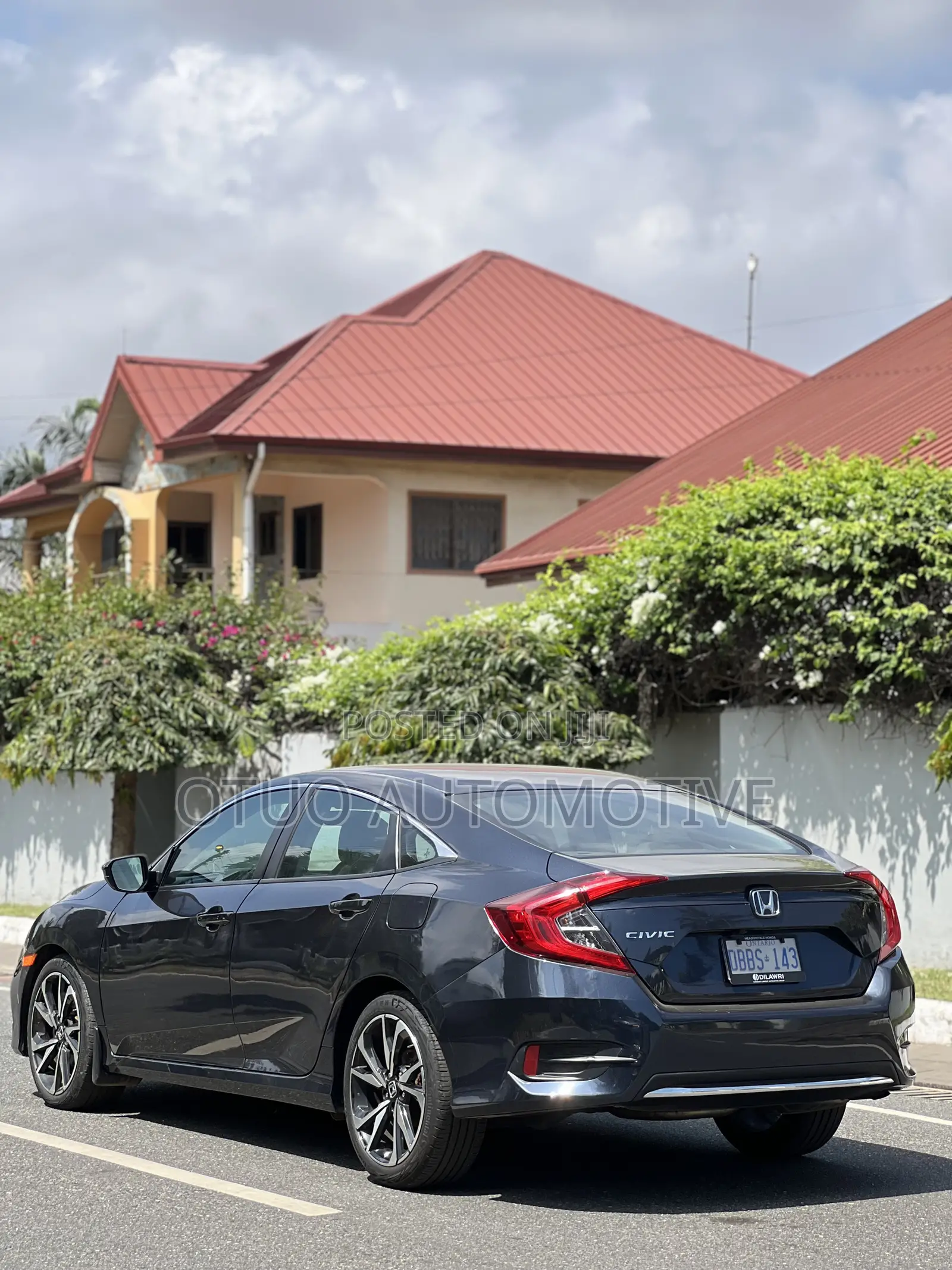 Honda Civic EX Sedan 2020 Gray