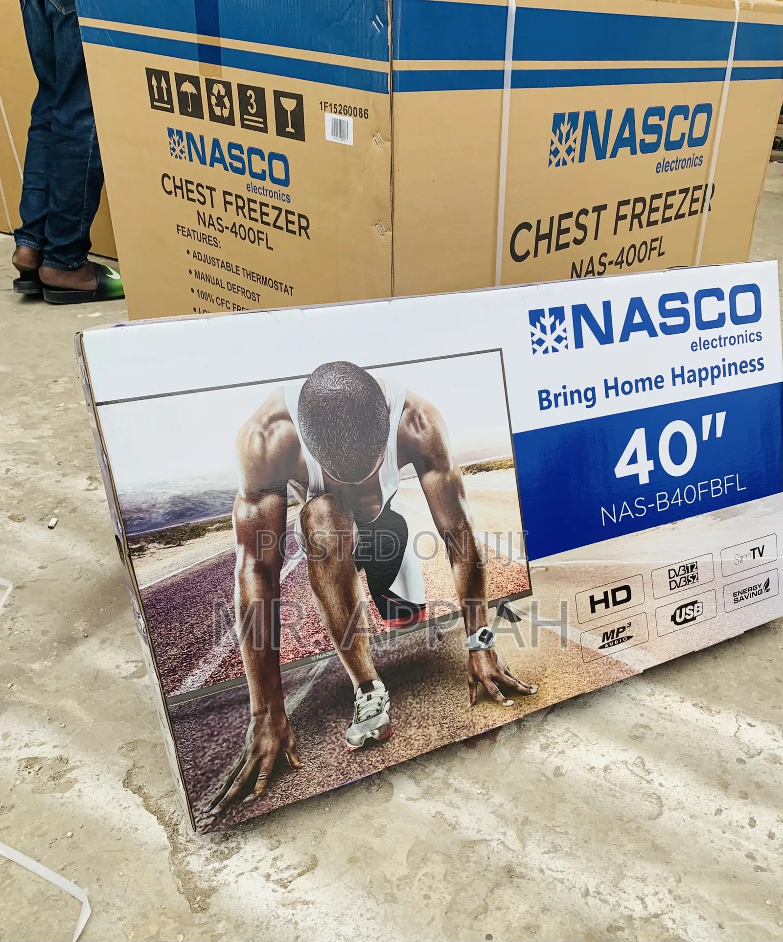 Check Out Classic Nasco 40” FHD Digital Satellite TV(Black)