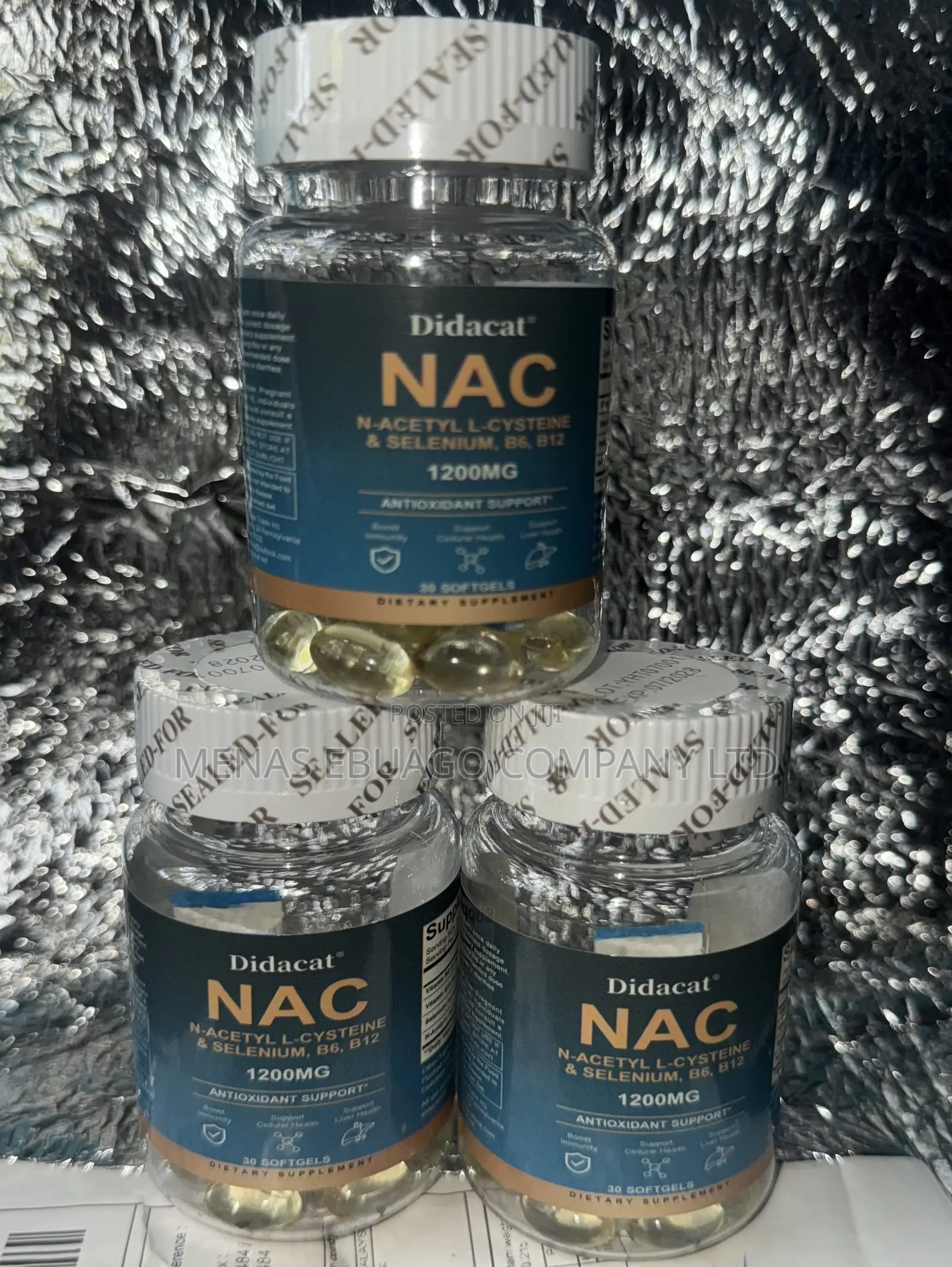 NAC, Creatine, and Myo-Inositol, Available as Seen