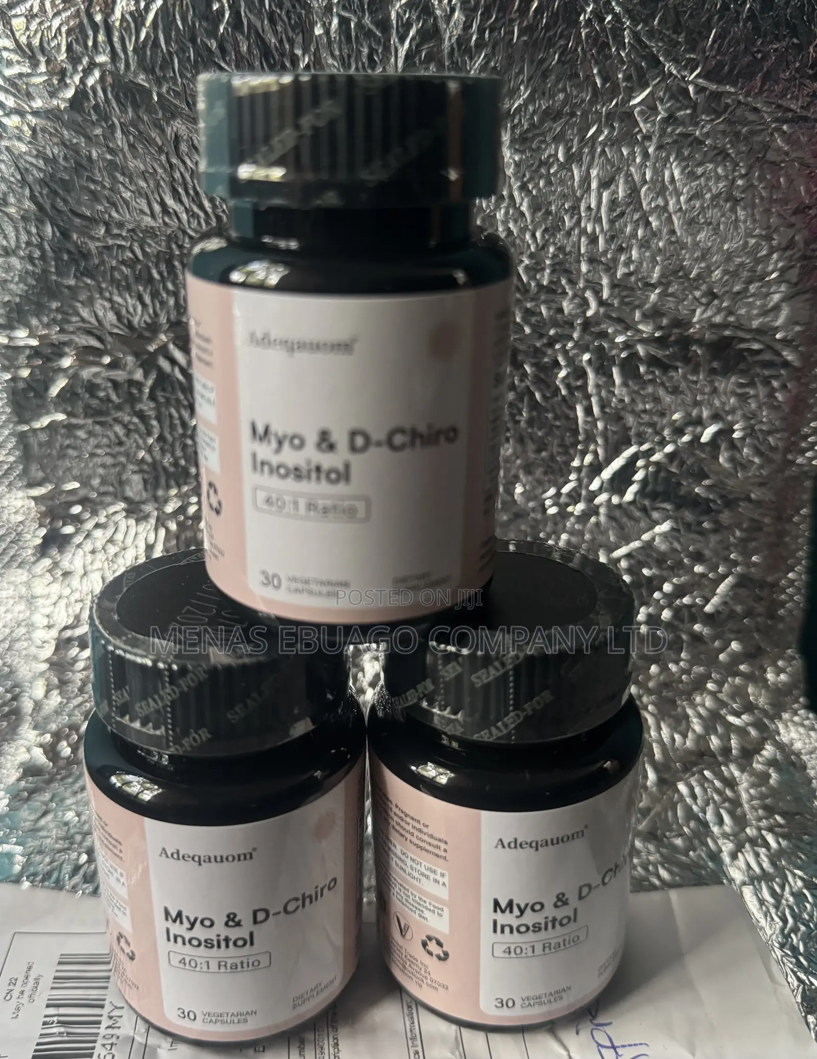 NAC, Creatine, and Myo-Inositol, Available as Seen