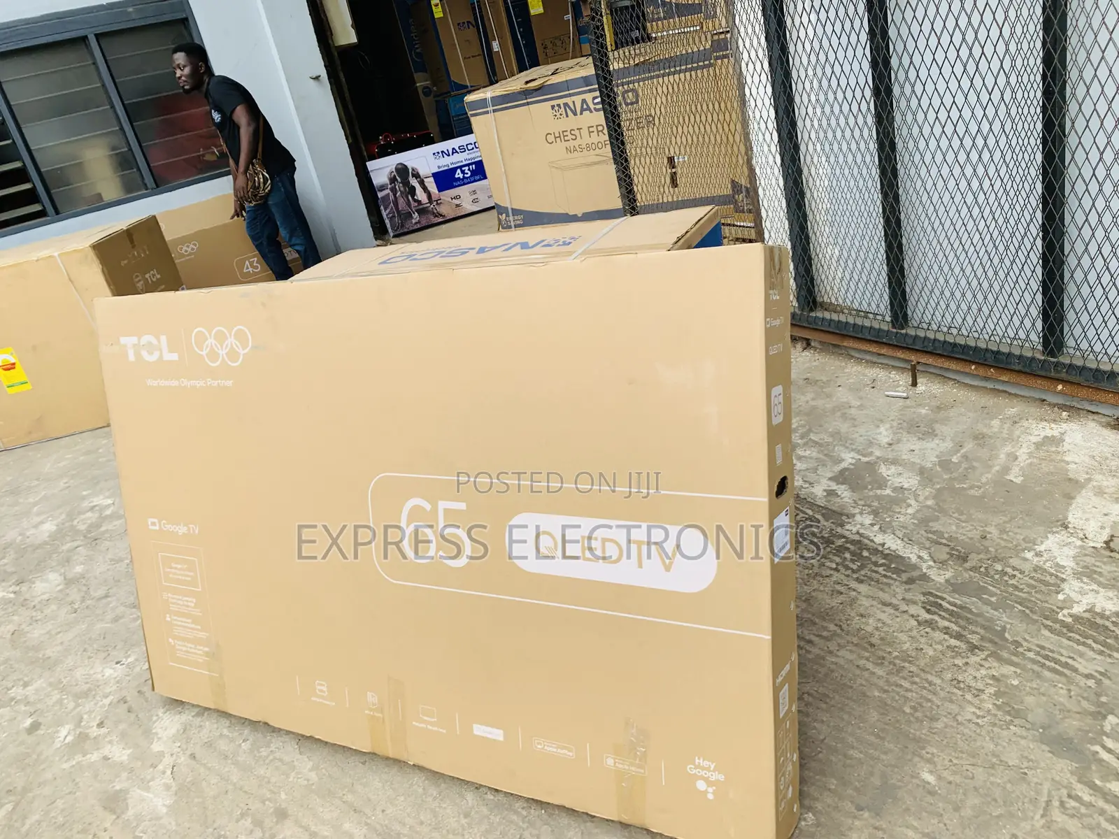 Limited Stock TCL TV 65 Smart Satellite Android UHD 